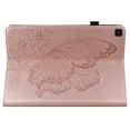 thumbnail image 4 of Dteck Samsung Galaxy Tab A 8.0" 2019 Case, Samsung T290 Case, Embossed Butterfly Flip Stand Case For Samsung Galaxy Tab A 8.0 2019 T290 T295, Rosegold, 4 of 7