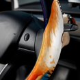 thumbnail image 5 of Starry Shark 14.5 Inch Printing PVC Leather Steering Wheel Cover Car Wheel Covers Auto Accessories, 5 of 6
