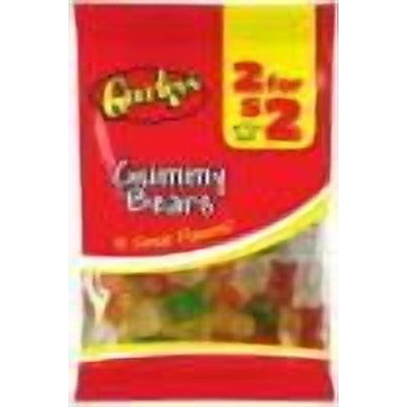 GURLEY'S GUMMY BEARS 2.5 Oz. Pack Of 12 Case