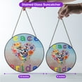 thumbnail image 5 of Peace Love Pride Bulldog with Rainbow Sunglasses LGBT LGBTQ+ Stained Glass Suncatcher Dog Lover Gifts Idea Window Hanging Sign Decor - 01004, 5 of 5