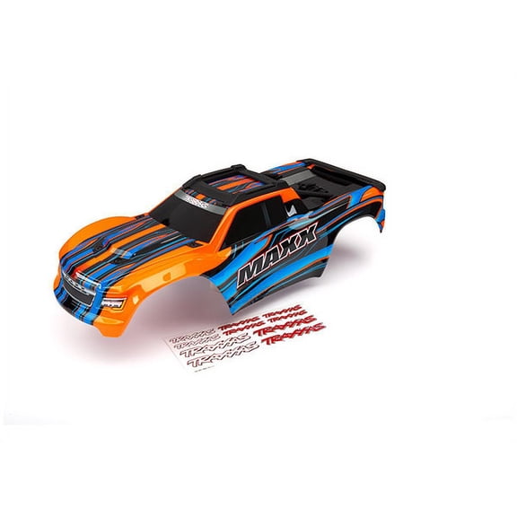 Traxxas Maxx Body, Orange (Painted)/ Decal Sheet New In Package 8911T