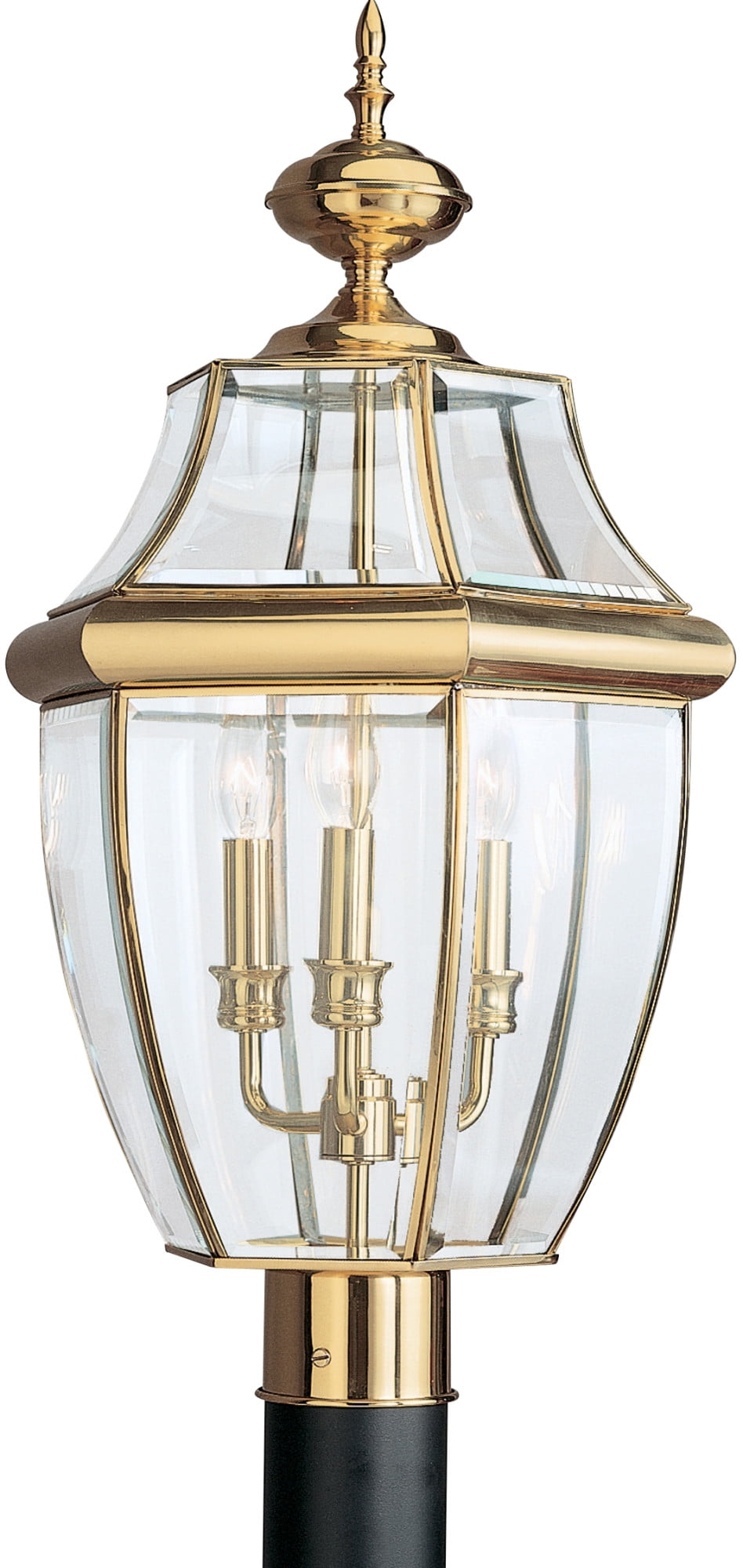 Sea Gull Lighting 8239 Lancaster 3 Light Outdoor Lantern Post Light