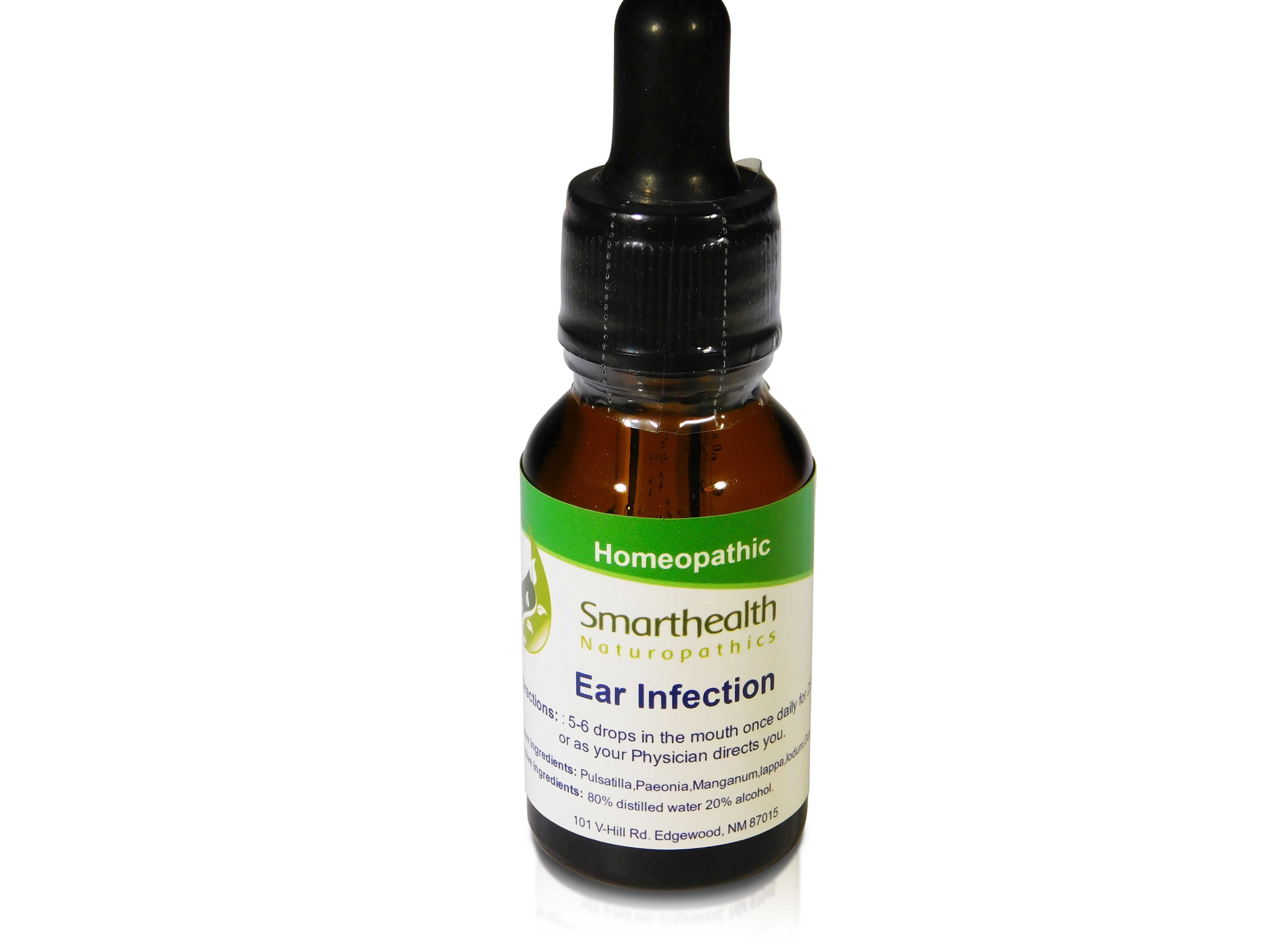 Chronic Earache. Oral Homeopathic Drops.Earache Relief.for Infants