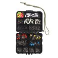 thumbnail image 1 of Opolski 176Pcs/Set Fishing Lure Connector Swivel Crank Hook Bean Sinker Accessory for Angling, 1 of 8