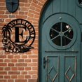 thumbnail image 5 of Metal Wrought Lettering Wall Decoration - for Patio, Front Door, Window, and Home Decor, 5 of 5