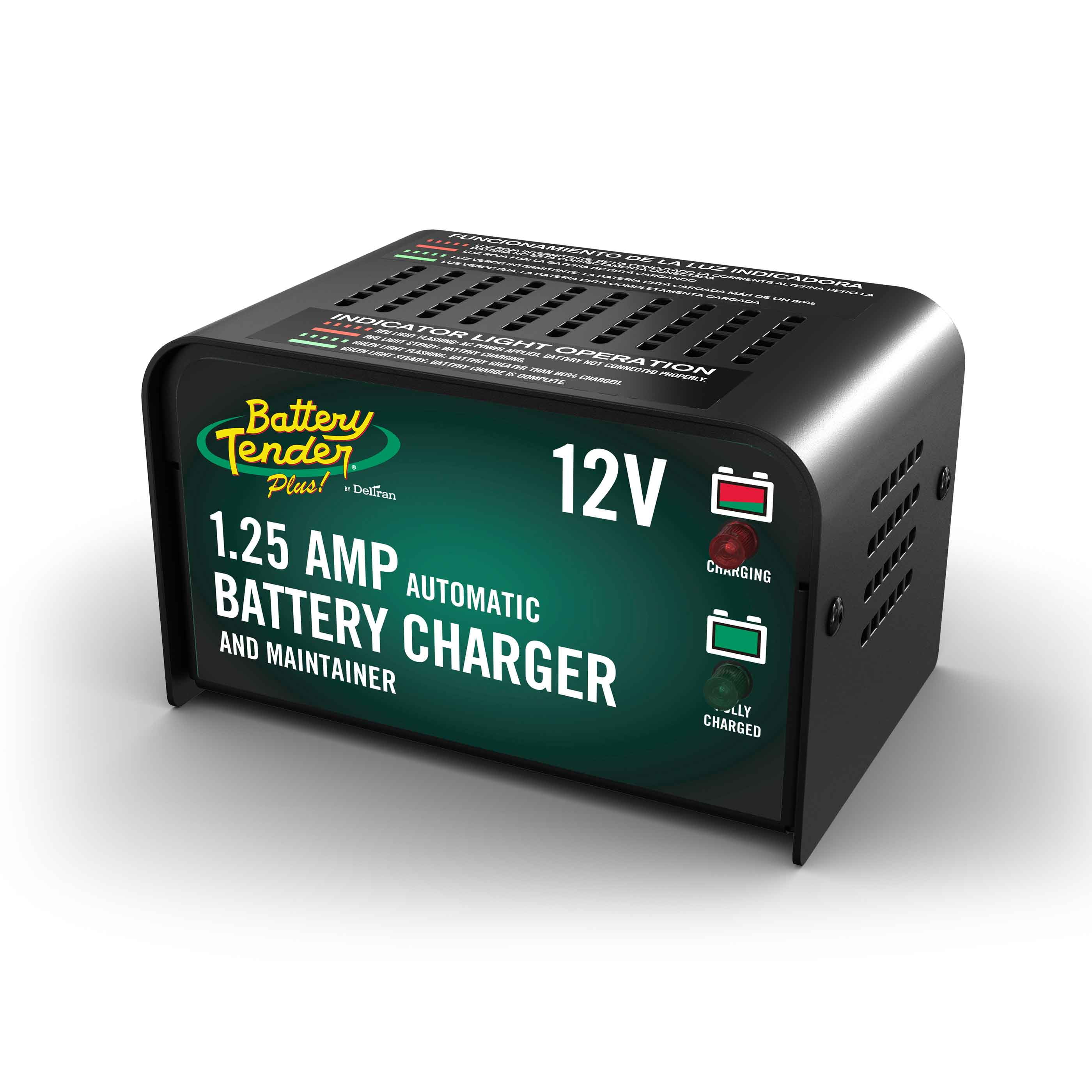 Battery Tender® Plus 12V Smart Charger - Extends Battery Life for Motorcycles, ATVs, Jet Skis & More