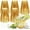 Gold, variant on Clear Green Plastic Cups – Disposable Cocktail/Stemless Wine Glasses for Parties, Weddings, Graduations, Birthdays, World Cup