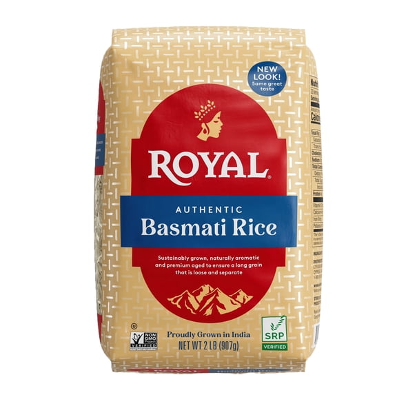 (Pack Of 6) Royal Rice Basmati White 2 Lb