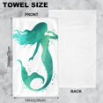 thumbnail image 2 of Watercolor Mermaid Hand Towels for Bathroom Set of 2 Hand Towels Soft Absorbent Bath Hand Towels for Kitchen Sports Gym Yoga Home Decor 14 x 28 in, 2 of 6