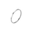 thumbnail image 2 of Pisexur Belleza Maquillaje Anillo de acero de titanio fino de 2 mm, versátil y con temperamento, para mujer, sencillo y a la moda, anillo de cola, joyería.para mujeres y hombres, 2 of 2