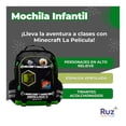 thumbnail image 3 of Mochila Primaria Infantil Microsoft Minecraft Pelicula 20 L, 3 of 4