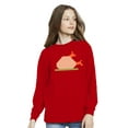 thumbnail image 3 of Awkward Styles Thanksgiving Youth Sweatshirt Turkey Dinner Crewneck Tee for Kids, 3 of 5