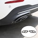 thumbnail image 5 of Cubierta de Tubo de escape Cola Acero inoxidable 2 Piezas GLC, 5 of 8