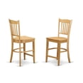 thumbnail image 5 of East West Furniture Counter Height Pub Top Table & 6 Dining Chair, Oak, 5 of 5