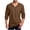 Brown, variant on yillto Mens Big and Tall Tshirts Long Sleeve V Neck Basic tee Summer Causal Plain Loose Shirts S-5XL