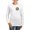 White, variant on CafePress - Masters Degree Priceless Bar Code Women's Long Sle - Women's Long Sleeve Graphic Casual T-Shirt
