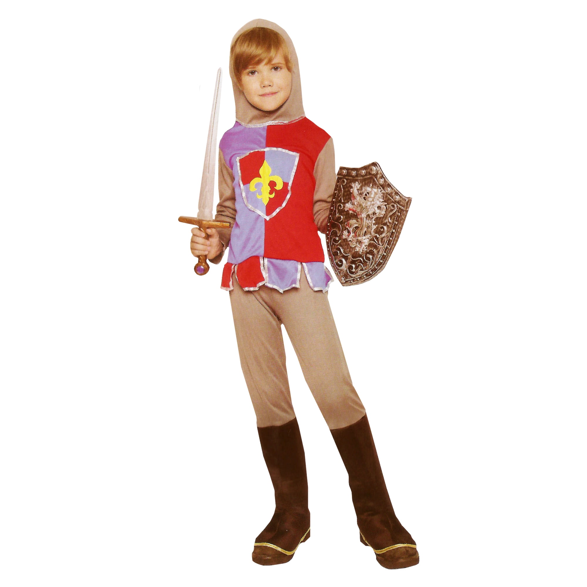 Beige Little Knight Boys Children Halloween Costume 79 Years