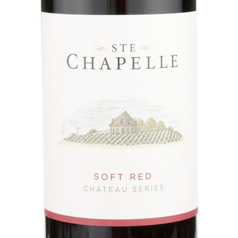 Ste. Chapelle Soft Red Chateau Series, 750 ml Bottle, 13% ABV