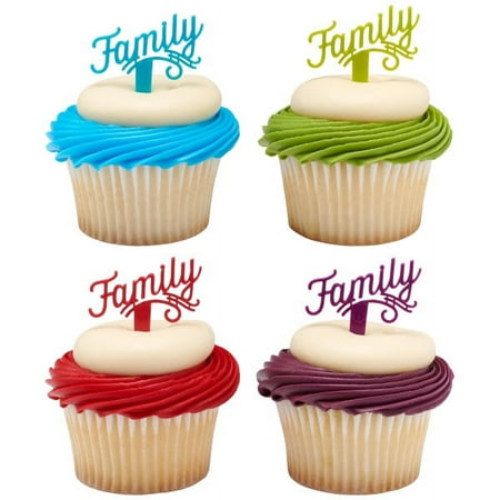 Cake Decoration DecoPics® - Family (12 pieces)