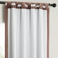 thumbnail image 4 of HPD Half Price Drapes Wild Rose Heritage Plush Velvet Room Darkening Curtains for Bedroom & Living Room Curtains (1 Panel), Window Curtains 84 inches long, Rod Pocket Curtains & Drapes, 50W X 84L, 4 of 10
