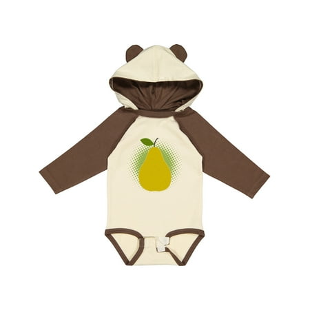 

Inktastic Pear Fruit Lover Gift Baby Boy or Baby Girl Long Sleeve Bodysuit
