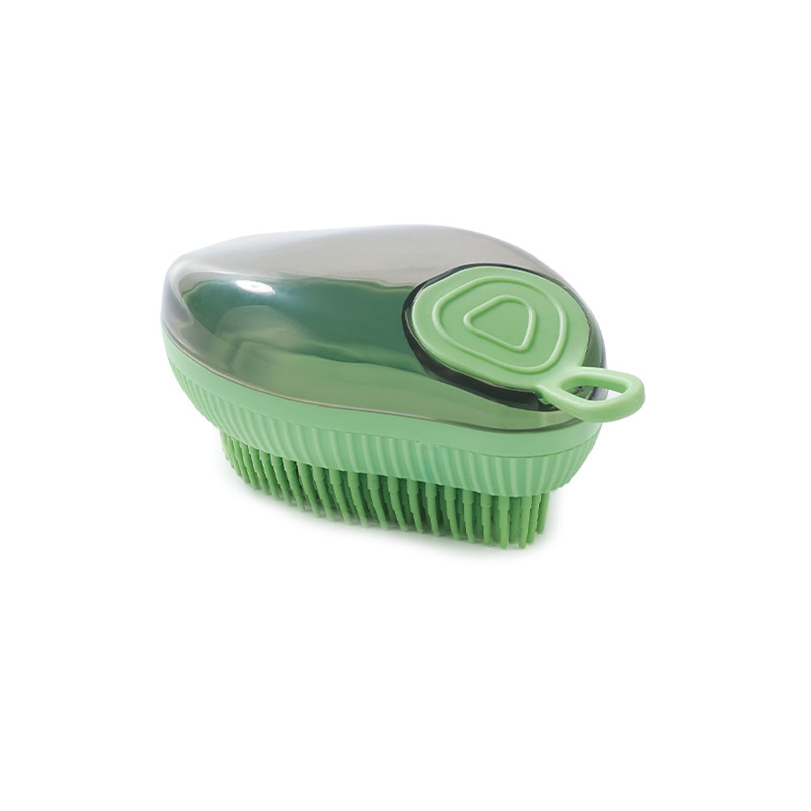 SDJMa Dog Bath Brush Scrubber Soft Silicone Pet Grooming Brush Bath