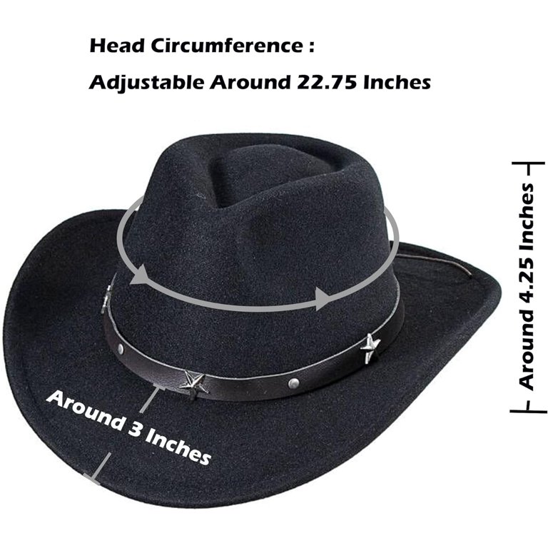 Western Outback Felt Cowboy Hat for Women Cowgirls Fedora  display picture 1