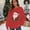 Red, variant on Sweatshirt for Women, Crewneck Pullover Christmas Print Oversized Long Sleeve Shirts, Fall Winter Party Fashion Funny Comfy Casual Sweatshirts