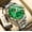 883 gold and green steel belts, variant on New Men's Luxury Double Calendar Men's Watch