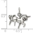 thumbnail image 3 of Sterling Silver Antiqued Unicorn Charm, 3 of 3
