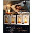 thumbnail image 2 of Funistree Candle Warmer Lamp with Timer, Adjustable Electric wax warmers for Jar Candles, Gifts for Women Mom Friend, Flower Candle Warmer Light, Home Decor, 2 of 7