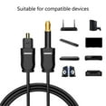 thumbnail image 3 of Sound Conversion from Optical to 3.5mm 192KHz Adapter Unidirectional Adapter for HDTV & Games for Home Sound Systems, 3 of 15