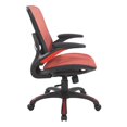 thumbnail image 3 of Chaise de Direction en Maille en Tissu Maille Rouge, 3 of 7