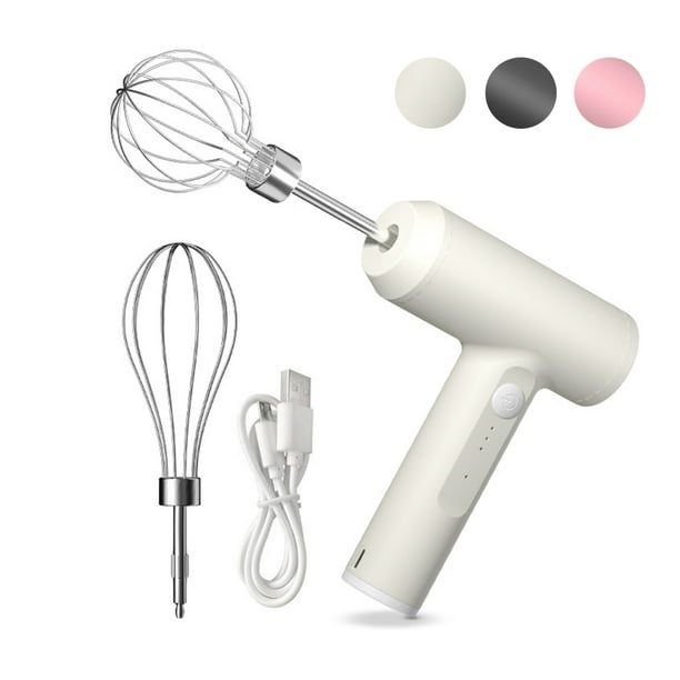 Justhard Egg Beater 20W Electric Handheld Egg Whisk Electric Stainless