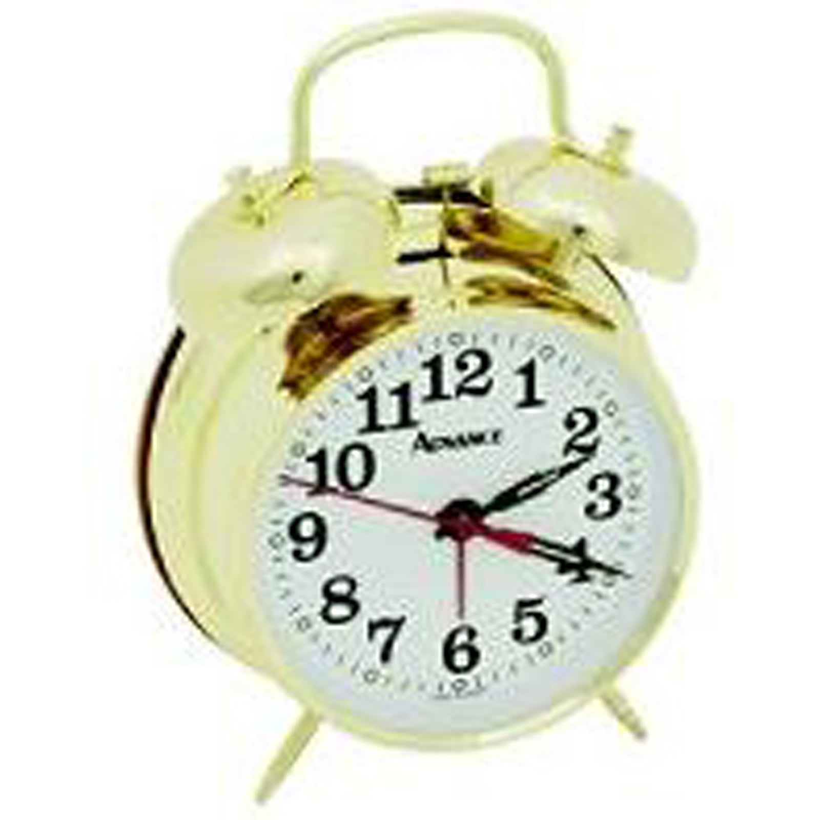 Advance Twin Bell Key wind Alarm Clock