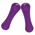 thumbnail image 3 of Minkissy 2pcs Ergonomic Design Dumbbell Purple PVC Arm Toning for Home Use, 3 of 8