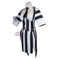 thumbnail image 4 of Película Michael Keaton, nuevo disfraz de cosplay, gran oferta, vestido de rayas blancas y negras para mujer, atuendo de boda y carnaval, 4 of 5