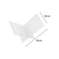 thumbnail image 4 of Support de Lecture en Acrylique pour Bureau Étagère de Rangement pour Bureau Présentoir Ouvert Support de Livre Transparent, 4 of 9