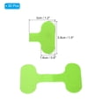 thumbnail image 2 of Uxcell 0.63 x 1.5 inch Cable Labels Write on Cord Labels Tags for Cable Management and Identification, 30 Pack Green, 2 of 5