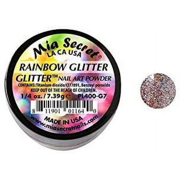 MIA SECRET (PL400-G7) - Rainbow (GLITTER)