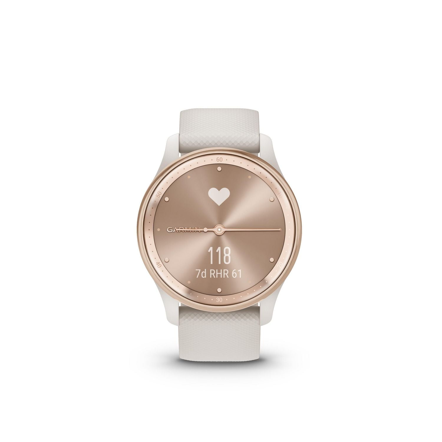 Montre intelligente hybride Garmin vívomove® Trend avec revêtement PVD