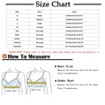 thumbnail image 3 of Bigersell Sports Bras Women Plus Size Padded Bra Solid Wireless Bras No Underwire Solid Color Ladies Bralette Yoga Workout Bra Underwear Pull On Everyday Bras Beige XL, 3 of 3