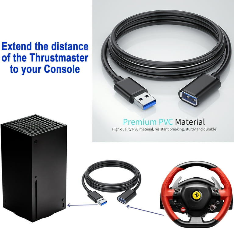 Thrustmaster ferrari 458 spider clearance racing wheel usb adapter