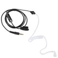 thumbnail image 1 of Walkie Ear Piece,3.5mm In-ear Headset Earpiece Headset In Headset Earpiece Dependable Performance, 1 of 7