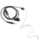 thumbnail image 2 of Auriculares 2colors 3.5 mm en la oreja auriculares auriculares auriculares walkie talkie oído, 2 of 7