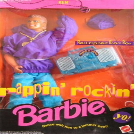 Barbie Ken Rappin' Rockin' Ken with Boombox