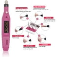 thumbnail image 4 of Electric Nail Burr Manicure Set, 6 In 1 Usb Electric Manicure Set, Polishing Tools Nail Clippers Set For Callus Removal, 4 of 7
