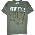 thumbnail image 1 of Aeropostale New York Graphic playera para hombre, marrón, XS, 1 of 1
