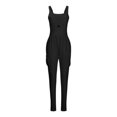 thumbnail image 3 of Women's Sleeveless Yoga Jumpsuit - Breathable Mesh Design for Workouts & Outdoor Activities, 3 of 3