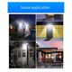 thumbnail image 5 of Luz Solar para Exteriores con Control Remoto, Luz de Seguridad Solar para Exteriores, Luz Impermeable de 113 LED para Porche y Pared Al Aire Libre, 5 of 6